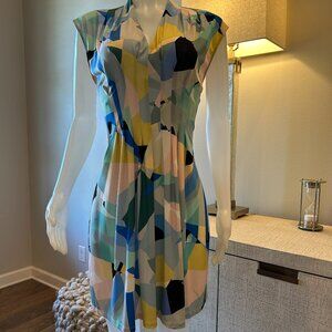 Catherine Malandrino Print Coastal Capri Dress